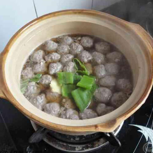 美味羊肉丸子汤的做法