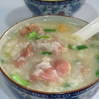 妈妈做的腊鸭粥