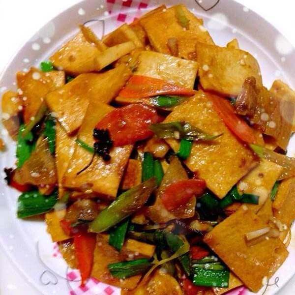 「美味可口」炒千叶豆腐