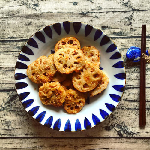 酥炸藕盒的做法