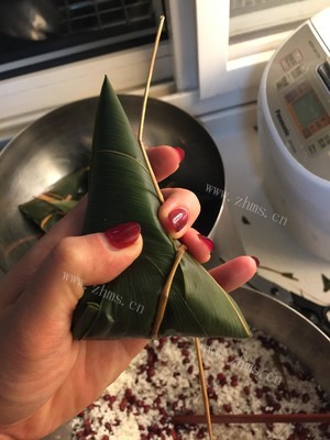 补血甜心蜜枣粽 做法图解9)