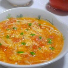 鲜美番茄蛋汤的做法
