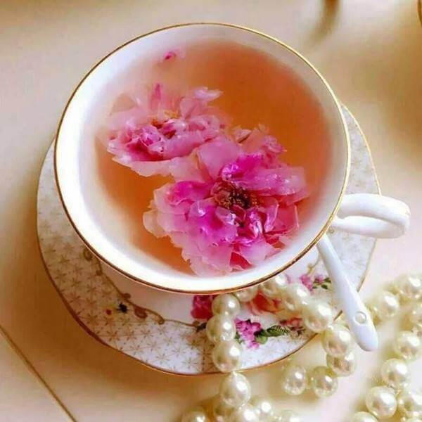色香味浓的西洋参玫瑰花茶