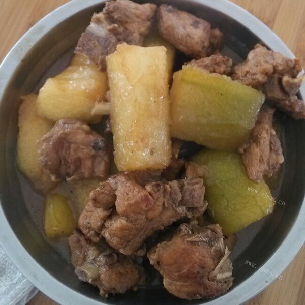 美味的冬瓜焖排骨