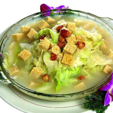 好吃的猪肉白菜炖豆腐的做法