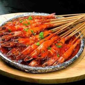 美味的烤基围虾的做法