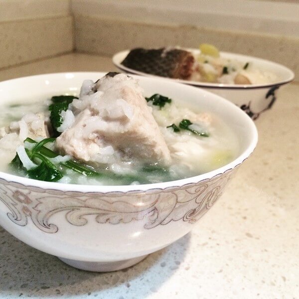 高营养的鱼肉粥