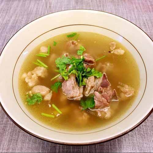 美味清真羊肉汤的做法