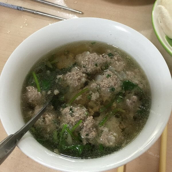 营养冬瓜牛肉丸子汤