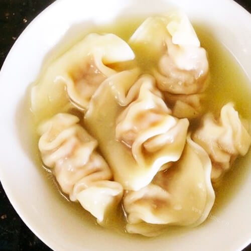 美味的圆葱猪肉水饺的做法