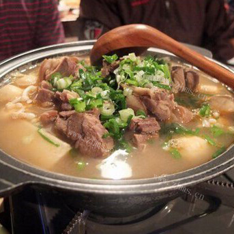 美味的羊肉炉的做法