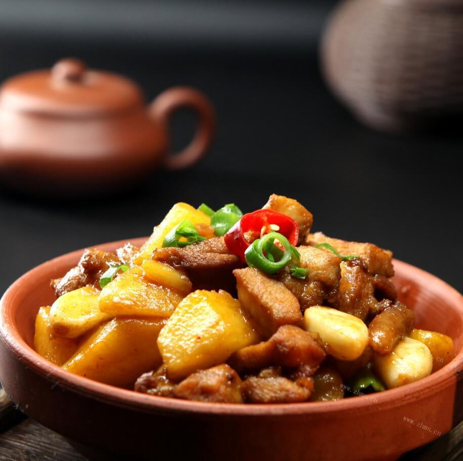 美味的鸡腿土豆