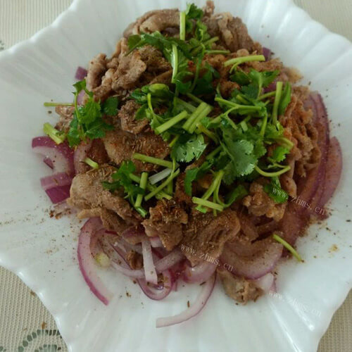 自制孜然羊肉片做法