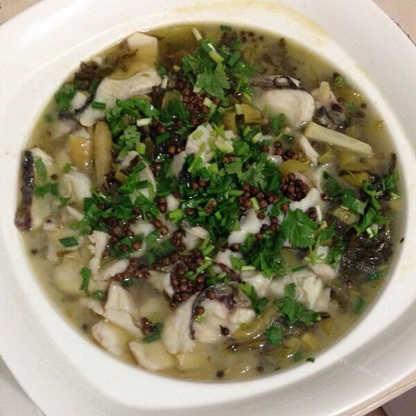 营养美食酸菜鱼做法