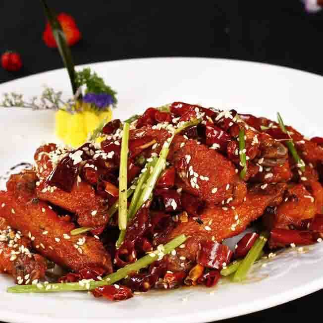 好吃的干煸鸡翅