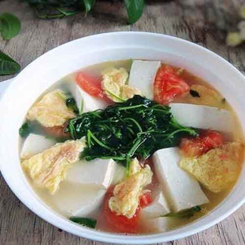 鲜嫩的三鲜豆腐的做法