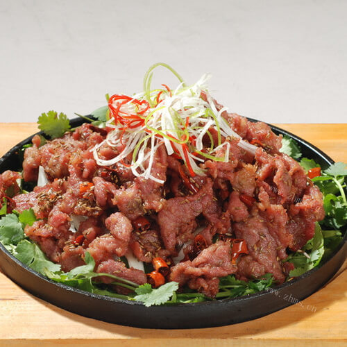 好吃的孜然羊肉片的家常做法