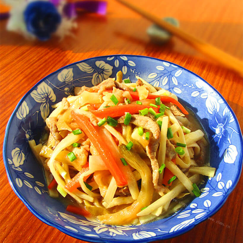美味榨菜炒鸡蛋