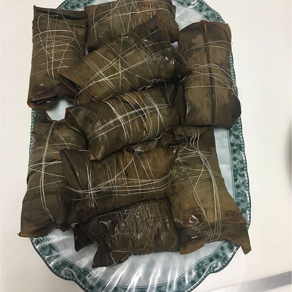 美味的粽香糯米排骨 