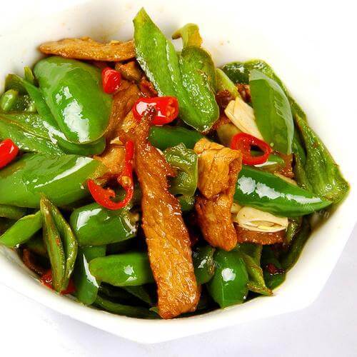 好吃的豇豆炒土豆条