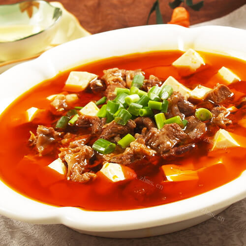 美味的牛肉豆腐的做法