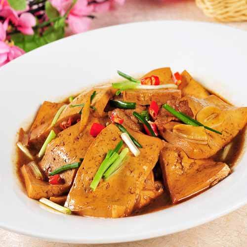 鲜美的油焖豆腐