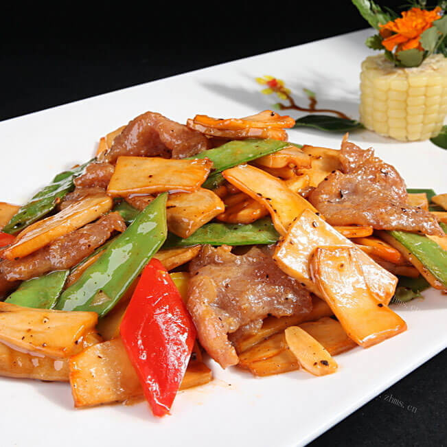 美味的牛肉杏鲍菇的做法