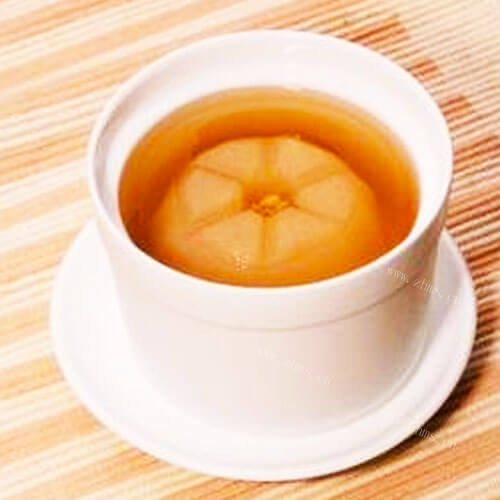 滋补养神川贝母炖梨