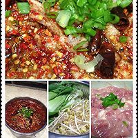 家常酸辣水煮肉片做法图解3)