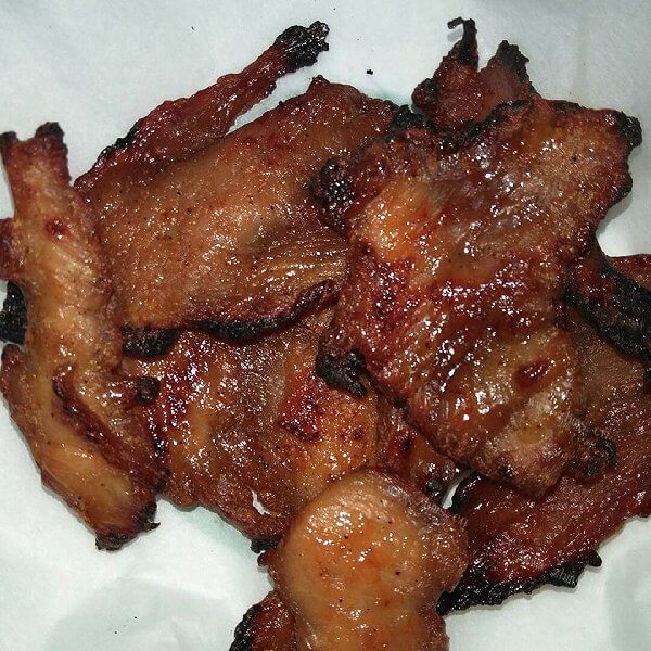 美味可口的自制肉脯