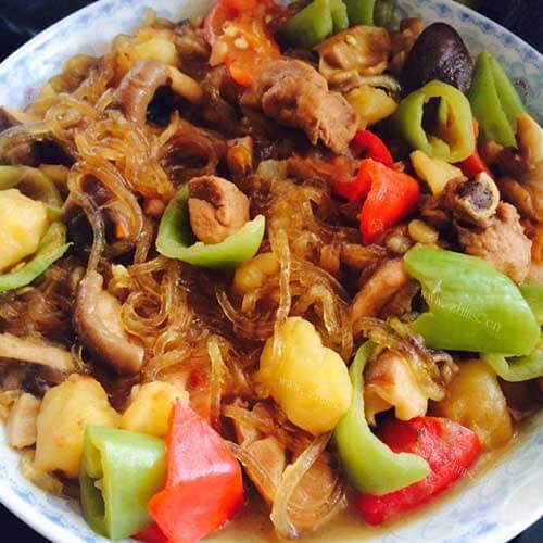 美味土豆炖粉条
