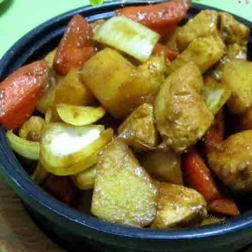味道不错的咖喱土豆鸡丁