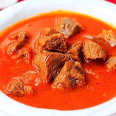 美味的牛肉炖西红柿的做法