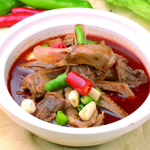 自制鸭肉炒青椒