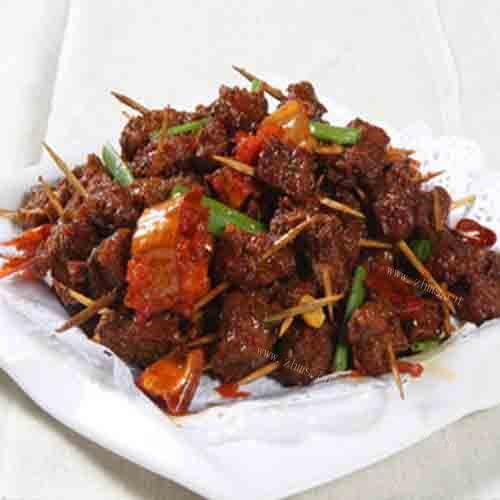 美味的牙签牛肉做法