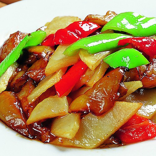 自制地三鲜的做法