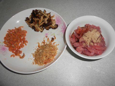 美味的台南米糕做法图解1)