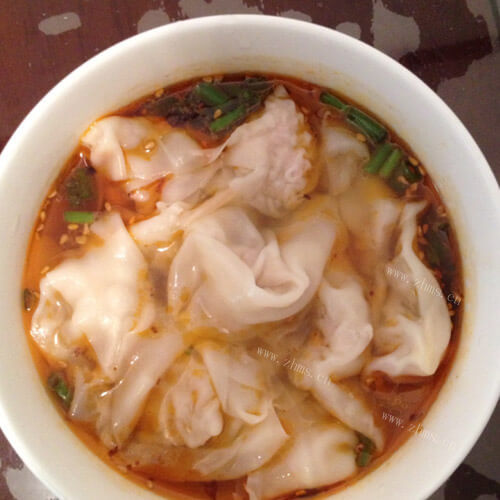 简单的青菜猪肉馄饨馅的做法