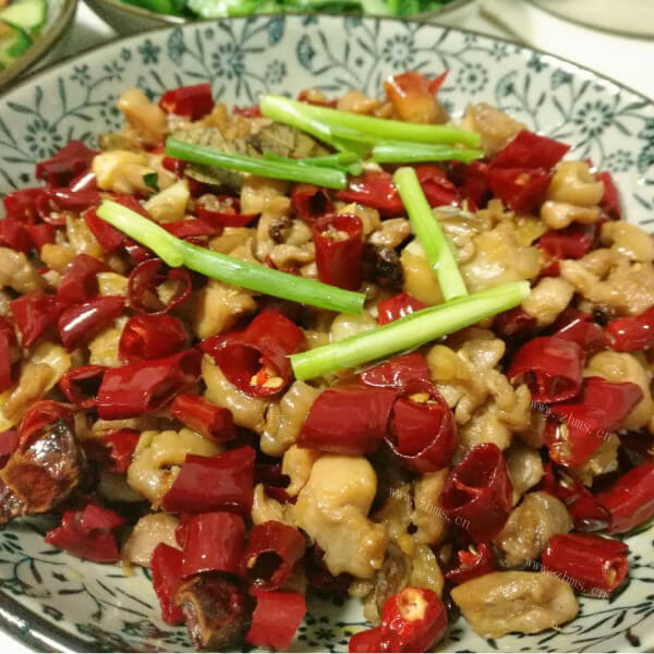 美味的辣椒鸡
