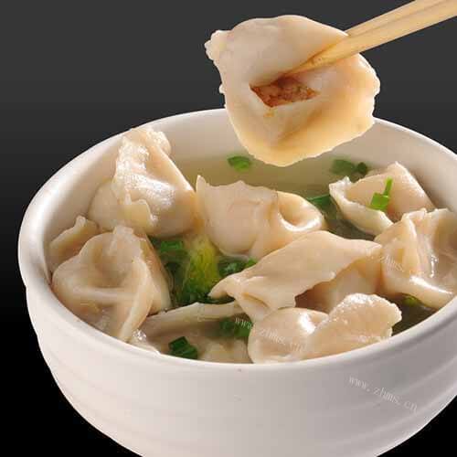 美味的韭菜鸡蛋水饺