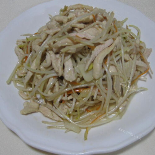 美味辣椒炒鸡丝