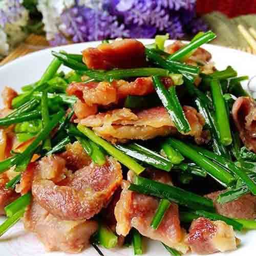 美味韭菜末炒鸡蛋