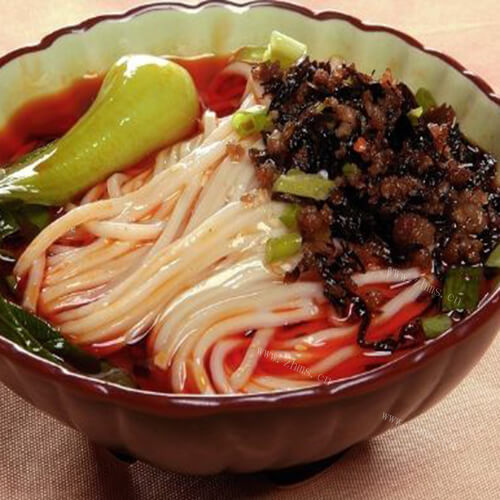 好吃的煎茄子面条