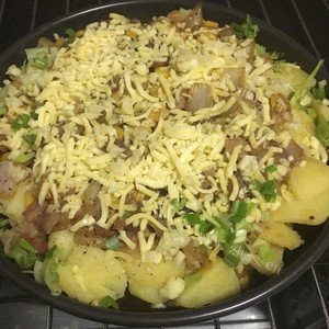 好吃的椒盐焗土豆做法图解6)
