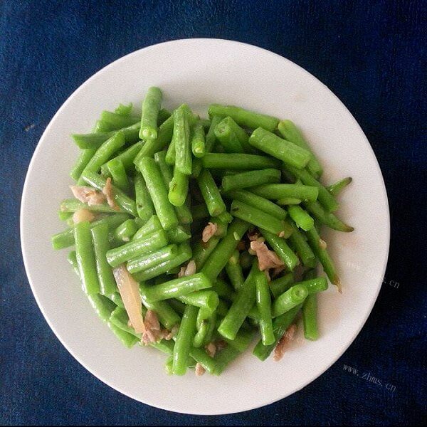 好吃的豇豆肉丝