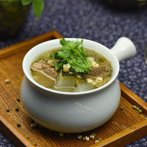美味绿豆冬瓜排骨汤
