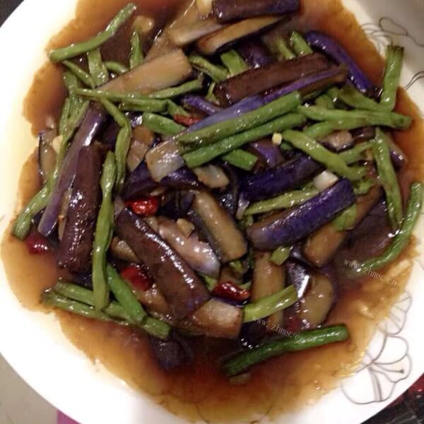 美味茄子豆角