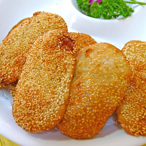 好吃芝麻酱烧饼的做法