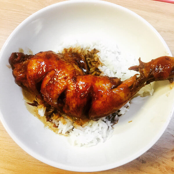 美味微波炉鸡腿