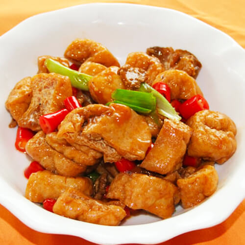 好吃的豆腐烧肉
